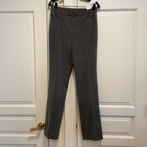 Akris Punto Women High Rise FrancoiseTrouser Grey straight pant soft